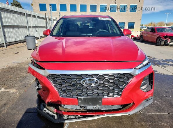 5NMS2CAD1LH185511 2020 HYUNDAI SANTA Red Widok z przodu