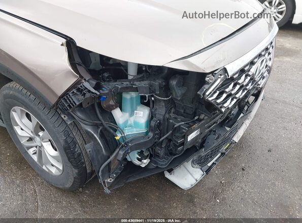 5NMS2CAD2LH182441 2020 HYUNDAI SANTA FE Brown Widok z przodu