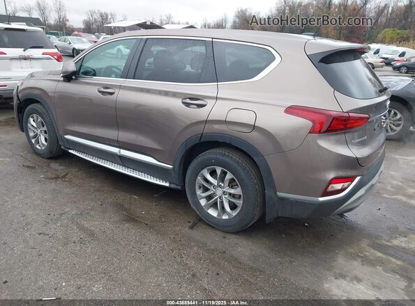 5NMS2CAD2LH182441 2020 HYUNDAI SANTA FE Brown Tył lewy