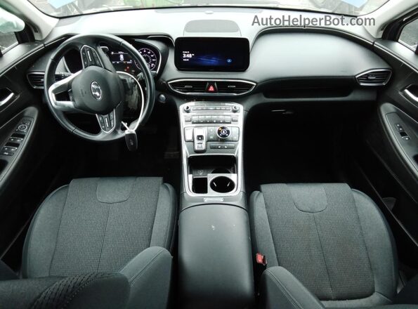 5NMS2DAJ0PH485302 2023 HYUNDAI SANTA Blue Vista del salpicadero
