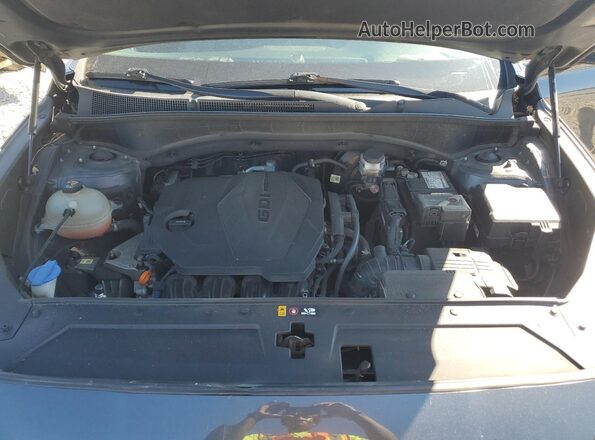 5NMS2DAJ2MH348616 2021 HYUNDAI SANTA Charcoal Engine compartment view