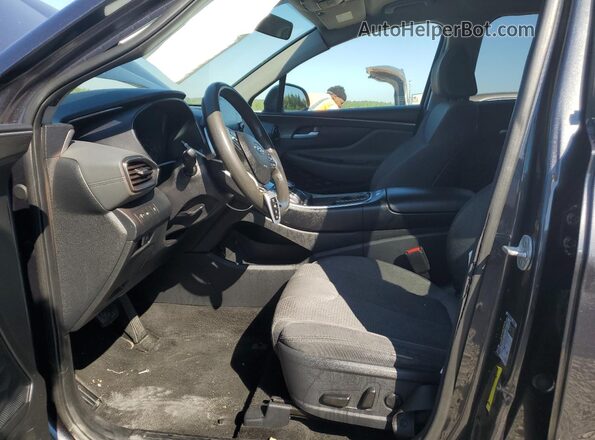 5NMS2DAJ2MH348616 2021 HYUNDAI SANTA Charcoal Front interior view