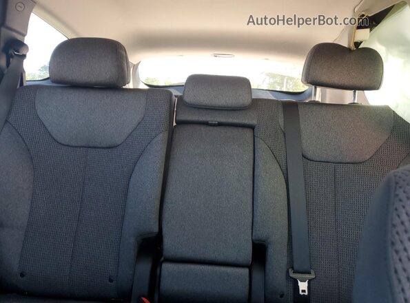5NMS2DAJ2MH348616 2021 HYUNDAI SANTA Charcoal Rear seats view