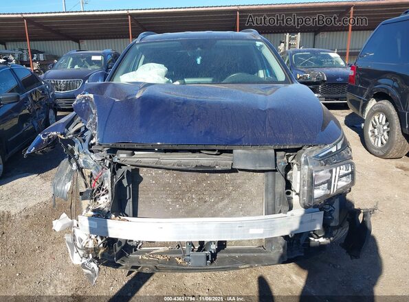 5NMS2DAJ2NH480292 2022 HYUNDAI SANTA FE Blue Vista del cuadro de instrumentos