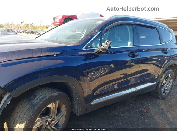 5NMS2DAJ2NH480292 2022 HYUNDAI SANTA FE Blue Vista interior de 360 grados