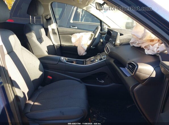 5NMS2DAJ2NH480292 2022 HYUNDAI SANTA FE Blue Vista interior delantera