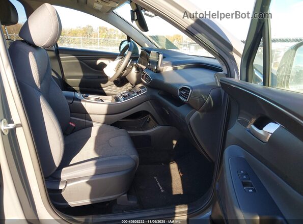 5NMS2DAJ8MH349561 2021 HYUNDAI SANTA FE Серый Вид салона спереди