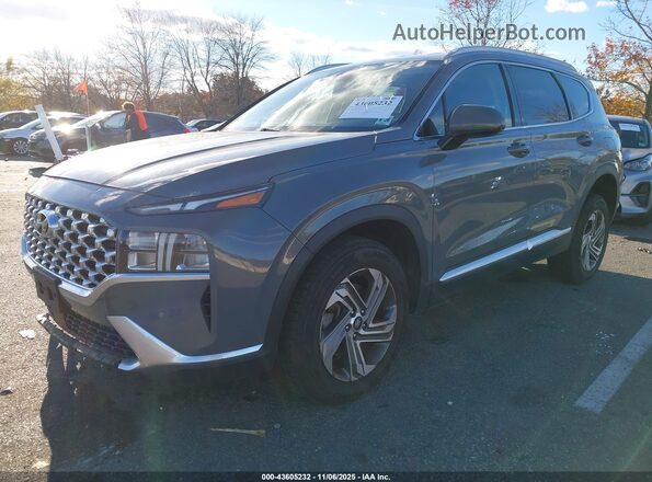 5NMS2DAJ8MH349561 2021 HYUNDAI SANTA FE Серый Передняя левая четверть