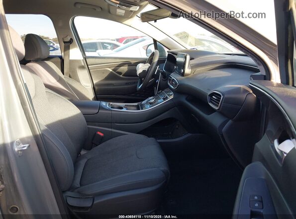 5NMS2DAJ8NH456076 2022 HYUNDAI SANTA FE Gray Vista interior delantera