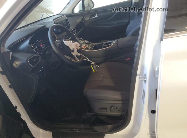 5NMS2DAJ8NH475923 2022 HYUNDAI SANTA White Front interior view