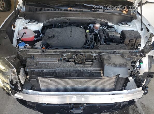 5NMS2DAJ8NH475923 2022 HYUNDAI SANTA White Engine compartment view