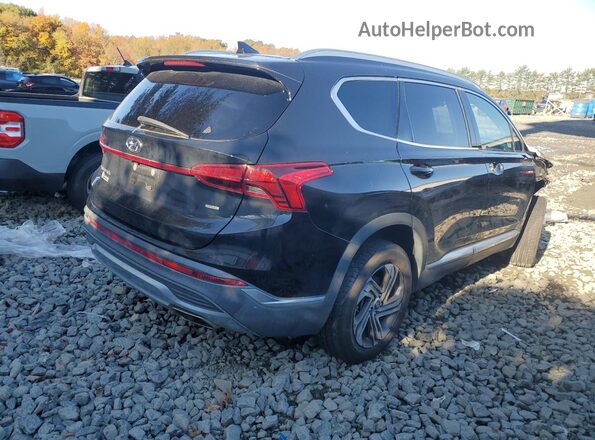 5NMS2DAJ9MH308694 2021 HYUNDAI SANTA Black Trasero derecho