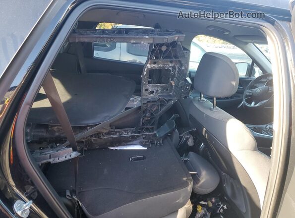 5NMS2DAJ9MH308694 2021 HYUNDAI SANTA Black Vista interior trasera