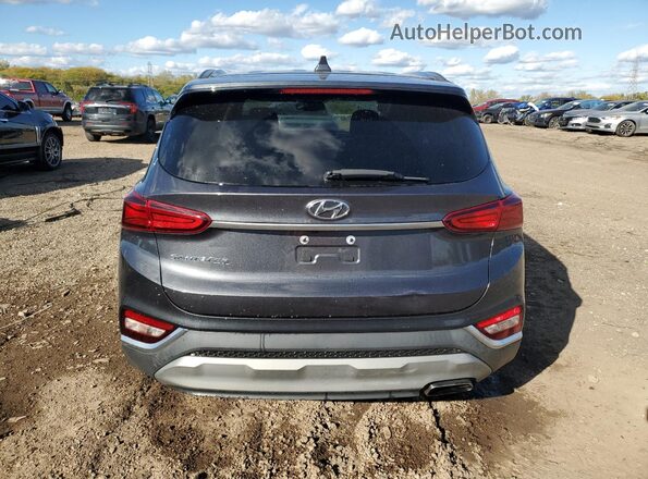 5NMS33AD7LH224051 2020 HYUNDAI SANTA Charcoal Vista trasera