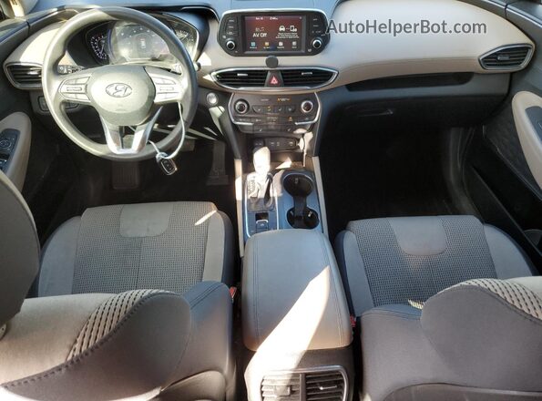 5NMS33AD7LH224051 2020 HYUNDAI SANTA Charcoal Vista del salpicadero