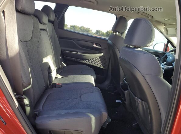 5NMS33AD9LH258475 2020 HYUNDAI SANTA Оранжевый Вид задних сидений