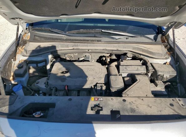 5NMS33ADXLH242222 2020 HYUNDAI SANTA Серебряный Вид подкапотного пространства