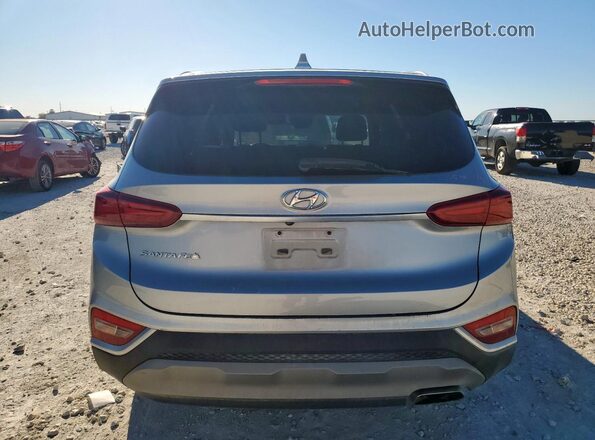 5NMS33ADXLH242222 2020 HYUNDAI SANTA Серебряный Вид сзади