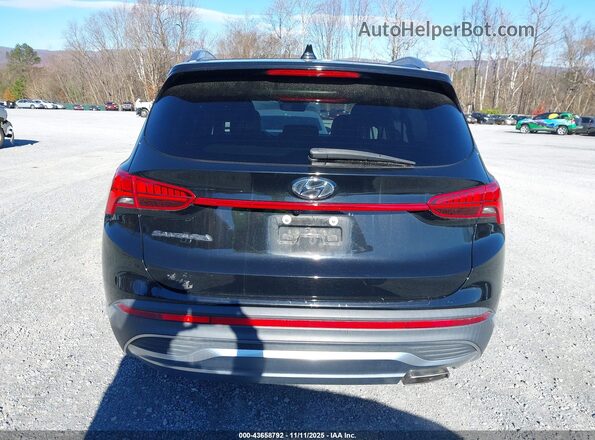 5NMS34AJ0NH400484 2022 HYUNDAI SANTA FE Black 