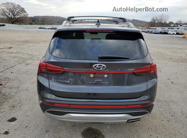 5NMS34AJ1MH365615 2021 HYUNDAI SANTA Black Հետևի տեսք