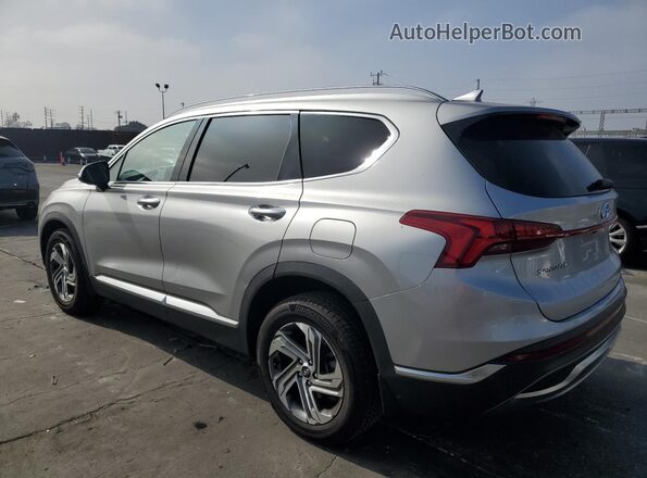 5NMS34AJ8MH348889 2021 HYUNDAI SANTA Gray Rear left