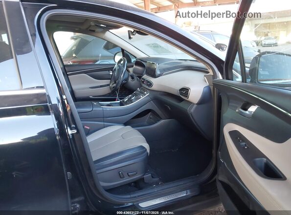 5NMS34AJ9MH310524 2021 HYUNDAI SANTA FE Black Սալոնի դիմացի տեսք
