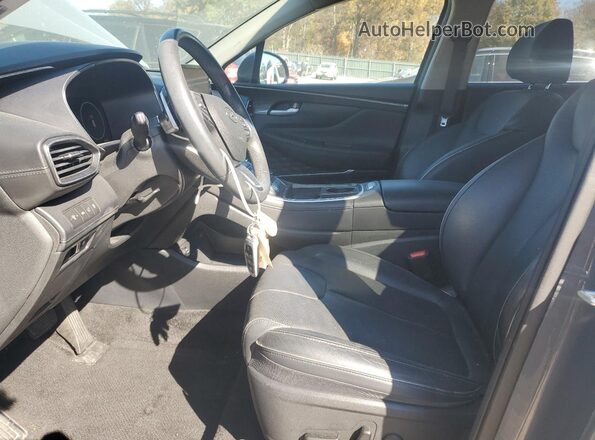 5NMS34AJXMH307535 2021 HYUNDAI SANTA Gray Vista interior delantera