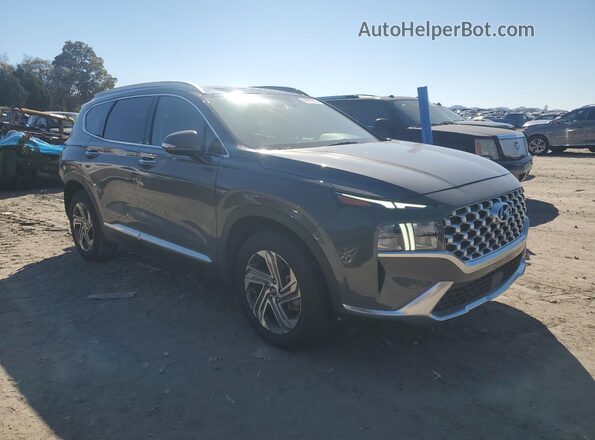 5NMS34AJXMH307535 2021 HYUNDAI SANTA Gray Delantero derecho