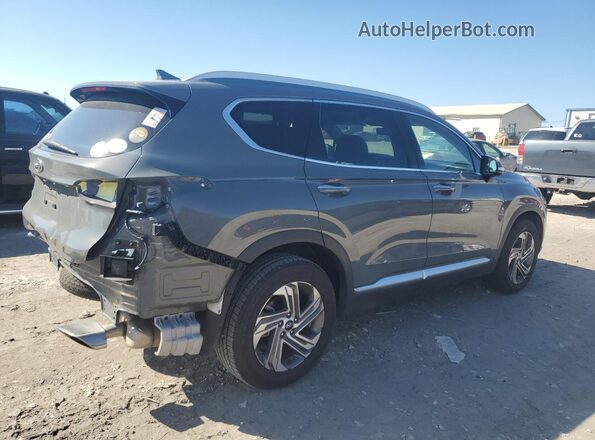 5NMS34AJXMH307535 2021 HYUNDAI SANTA Gray Trasero derecho