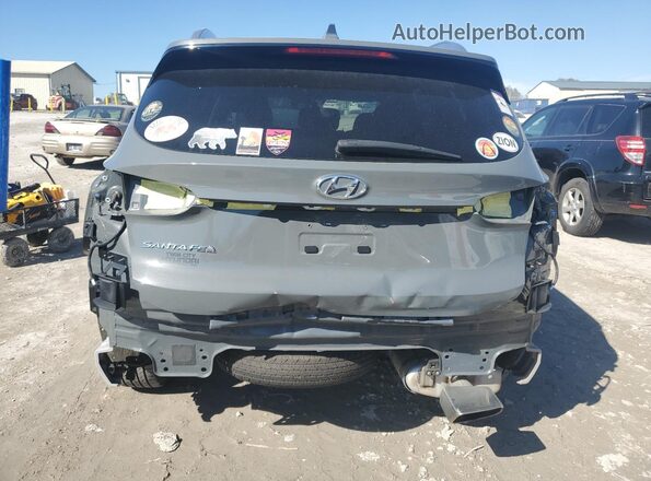 5NMS34AJXMH307535 2021 HYUNDAI SANTA Gray Vista trasera