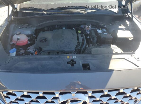 5NMS34AJXMH307535 2021 HYUNDAI SANTA Gray Vista del compartimento del motor