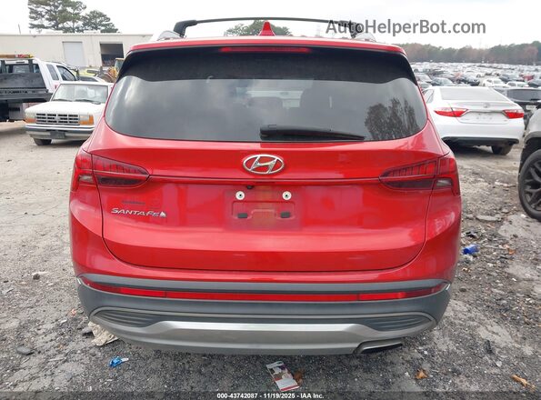 5NMS34AJXMH367928 2021 HYUNDAI SANTA FE Red 