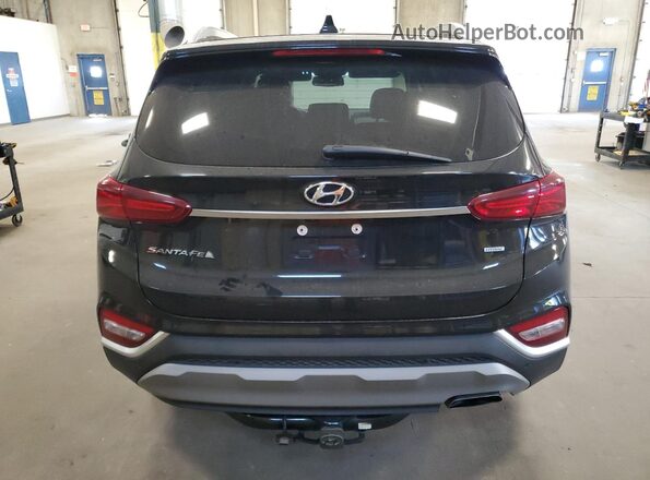 5NMS3CAA7LH290489 2020 HYUNDAI SANTA Black Widok z tyłu