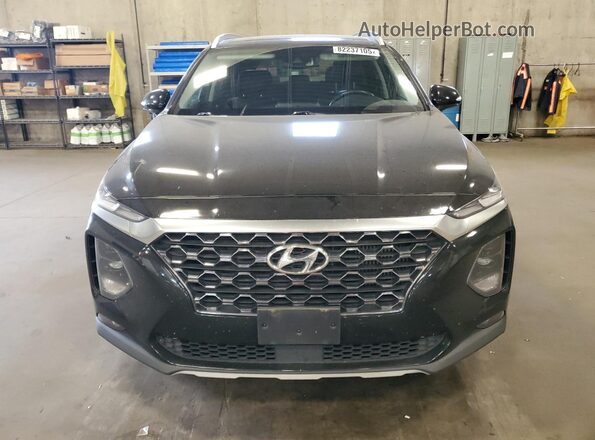 5NMS3CAA7LH290489 2020 HYUNDAI SANTA Black Widok z przodu