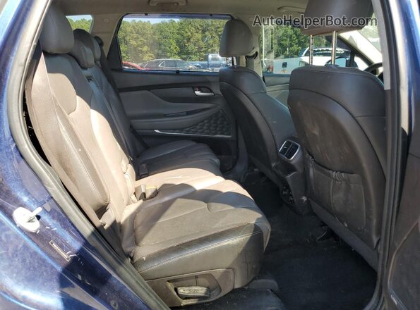 5NMS3CAD2LH285002 2020 HYUNDAI SANTA Синий Вид задней части салона