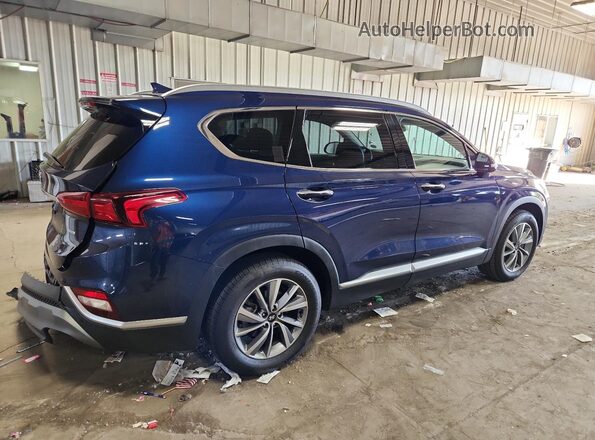 5NMS3CAD7LH298196 2020 HYUNDAI SANTA Blue Հետևի աջ
