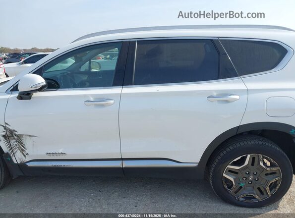 5NMS3DA17PH022229 2023 HYUNDAI SANTA FE HYBRID White სალონის 360-გრადუსიანი ხედი