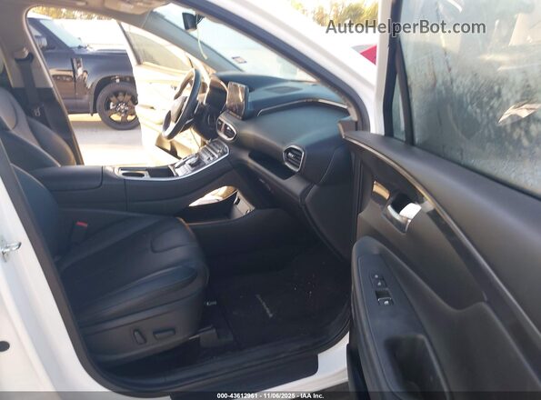 5NMS3DAJ0PH536004 2023 HYUNDAI SANTA FE White Widok wnętrza z przodu