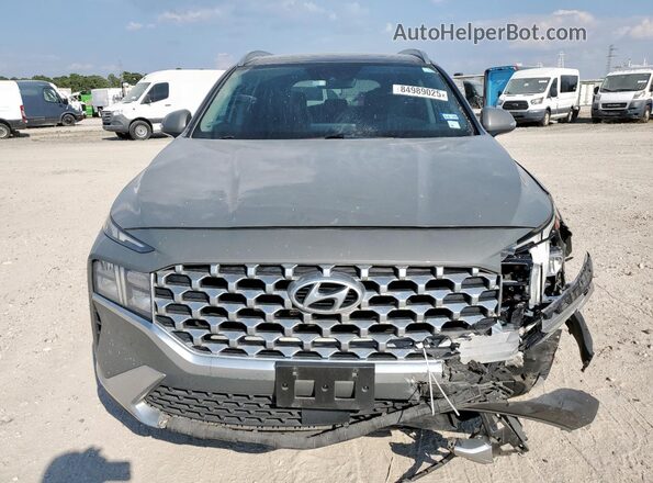 5NMS3DAJ3NH451199 2022 HYUNDAI SANTA Gray Front view