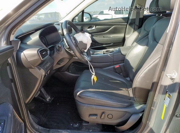 5NMS3DAJ3NH451199 2022 HYUNDAI SANTA Gray Front interior view