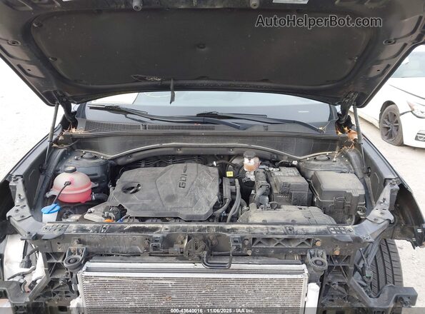 5NMS3DAJ4MH311127 2021 HYUNDAI SANTA FE Black Вид ззаду
