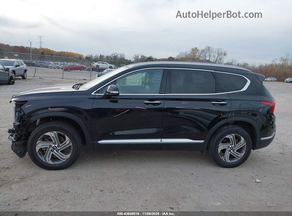 5NMS3DAJ4MH311127 2021 HYUNDAI SANTA FE Black Панорамний вид салону 360°