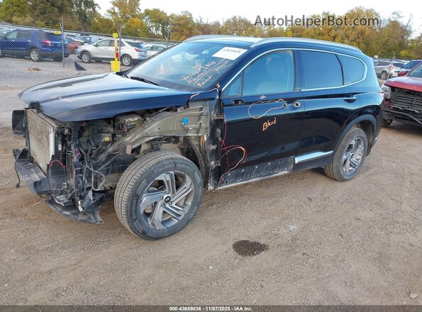 5NMS3DAJ5PH528528 2023 HYUNDAI SANTA FE Black Widok z przodu