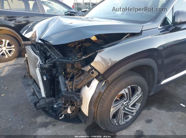 5NMS3DAJ6NH386185 2022 HYUNDAI SANTA FE Gray Widok z przodu