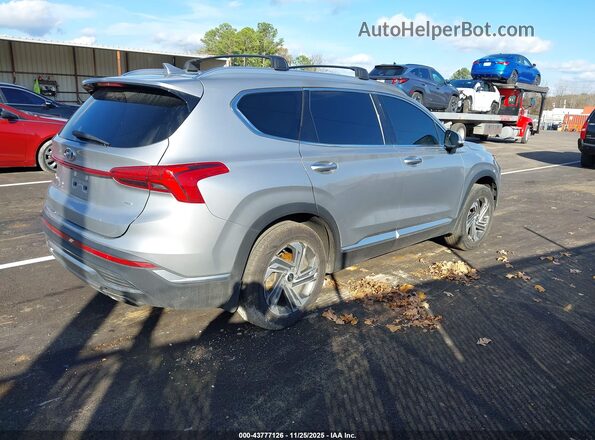 5NMS3DAJ7NH474694 2022 HYUNDAI SANTA FE Silver Հետևի աջ