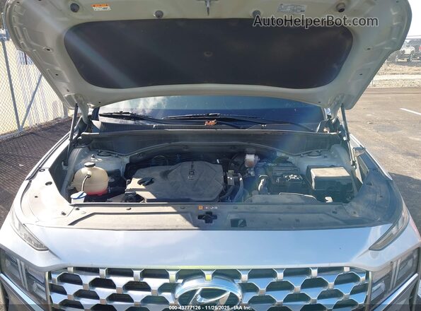 5NMS3DAJ7NH474694 2022 HYUNDAI SANTA FE Silver Հետևի տեսք