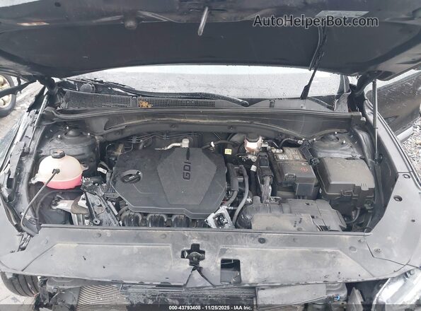 5NMS3DAJ9NH452437 2022 HYUNDAI SANTA FE Black Вид ззаду