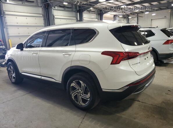 5NMS3DAJXMH346982 2021 HYUNDAI SANTA White Հետևի ձախ
