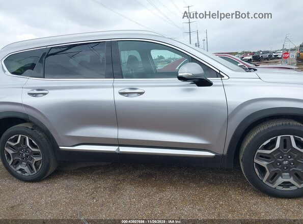 5NMS44AL6MH335539 2021 HYUNDAI SANTA FE Silver უკანა სალონის ხედი