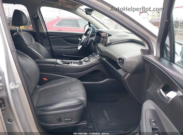 5NMS44AL6MH335539 2021 HYUNDAI SANTA FE Silver წინა სალონის ხედი